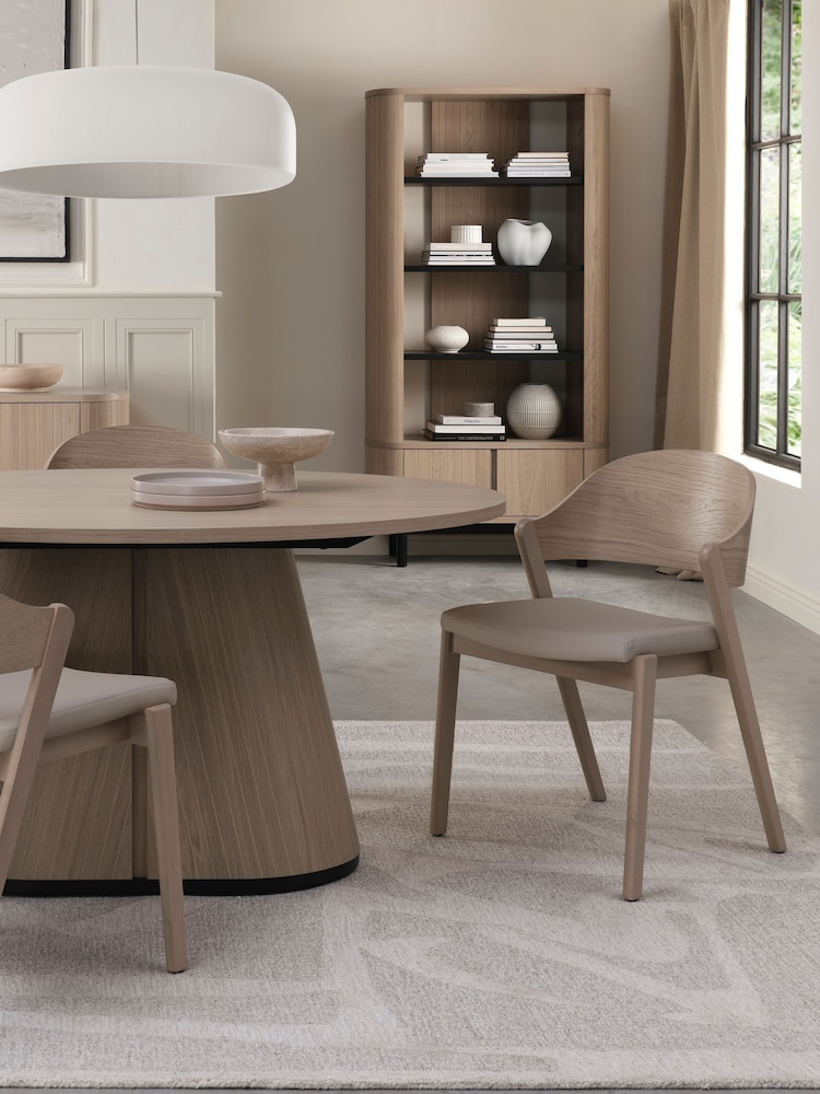 Bentley Designs Scandi Oak Vega Display Unit - Image 2 of 5 Bentley Designs Scandi Oak Vega Display Unit - Image 2 of 5