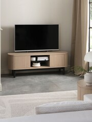 Bentley Designs Scandi Oak Vega Entertainment Unit - Image 1 of 4