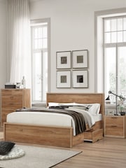 Birlea Oak Stockwell Bed - Image 2 of 3