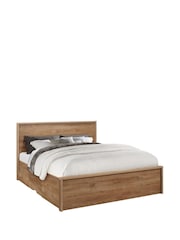 Birlea Oak Stockwell Bed - Image 4 of 7