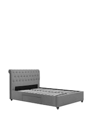 Birlea Grey Marlow Bed - Image 7 of 7