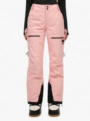 Superdry Pink Ski Trousers - Image 1 of 5