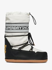 Superdry White Snow Boots - Image 1 of 10
