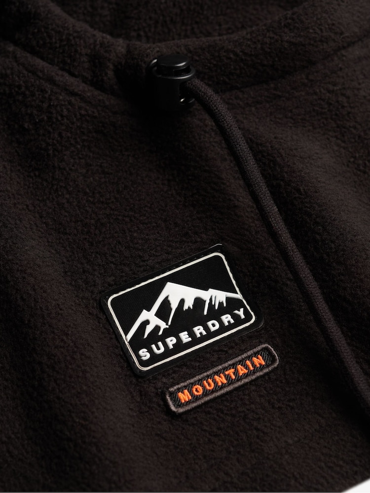 Superdry Black Ski Face Mask - Image 4 of 4