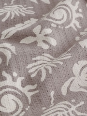 Brown/Ecru Printed Revere Button Through Shirt and Shorts Set (3-16yrs) - Image 11 of 13