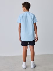 Baker by Ted Baker Grandad Collar Shirt - Image 3 of 10