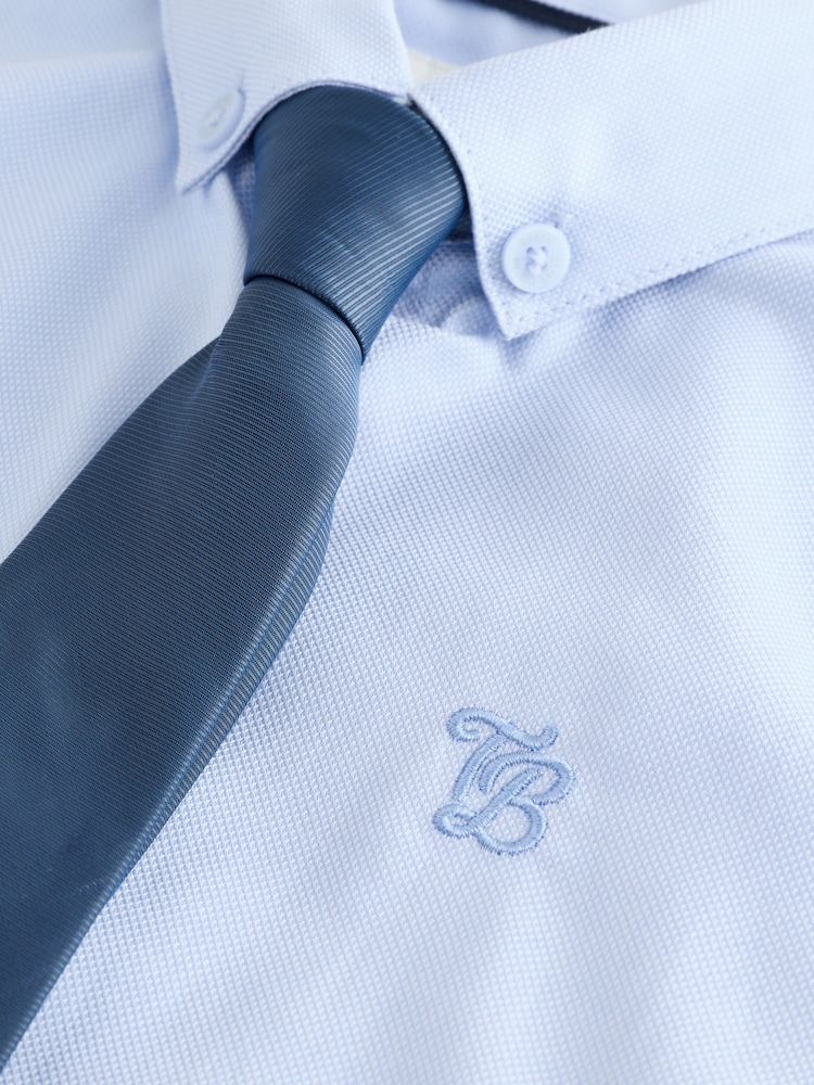 ted baker slim fit dress shirt Ted Baker White Shirt Slim Fit main image 0