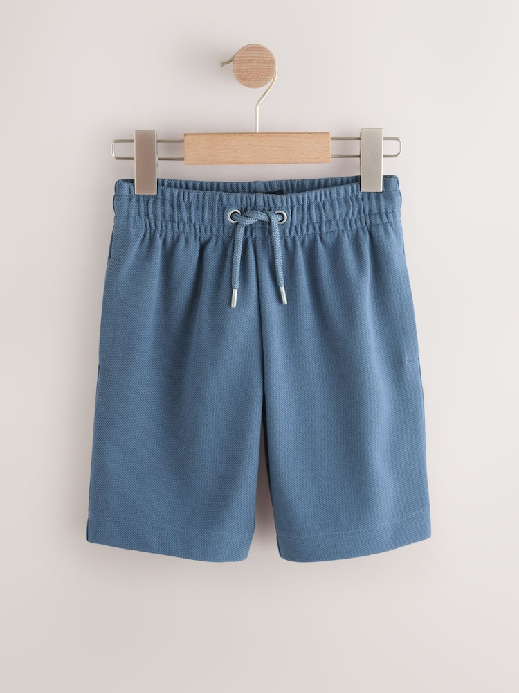 Blue Texture Smart Shorts (3-16yrs) - Image 1 of 4