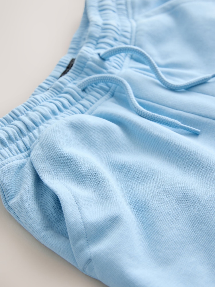 Light Blue Regular Fit Basic Shorts (3-16yrs) - Image 4 of 4