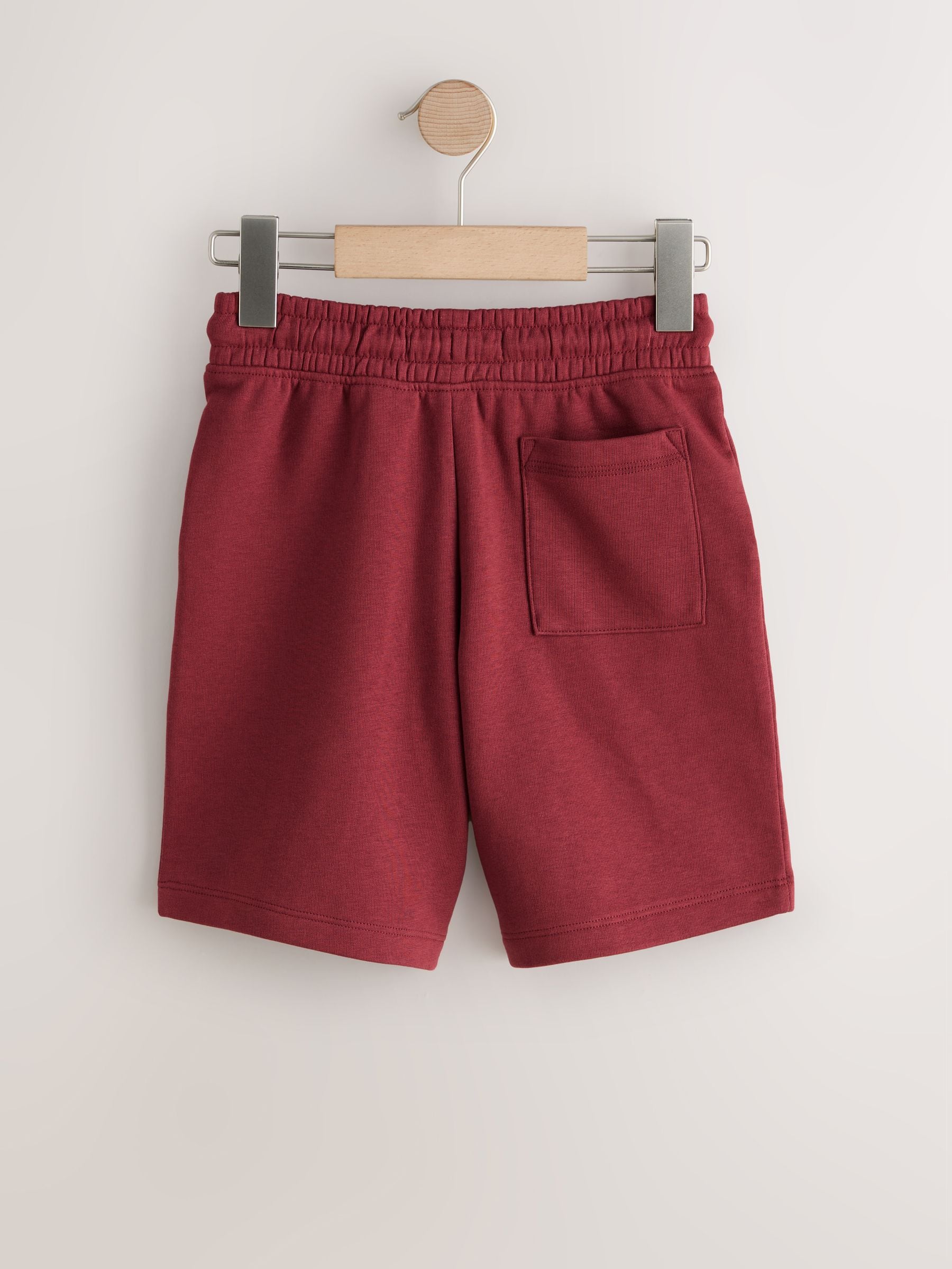 Buy Natural/Raspberry/Black/Navy Regular Fit Basic Shorts (3-16yrs