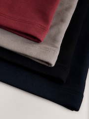 Stone/Raspberry/Black/Navy Regular Fit Basic Shorts (3-16yrs) - Image 9 of 9