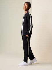 Black Bomber & Joggers Panelled Set (3-16yrs) - Image 1 of 10