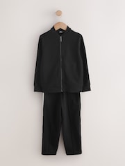 Black Bomber & Joggers Panelled Set (3-16yrs) - Image 5 of 10