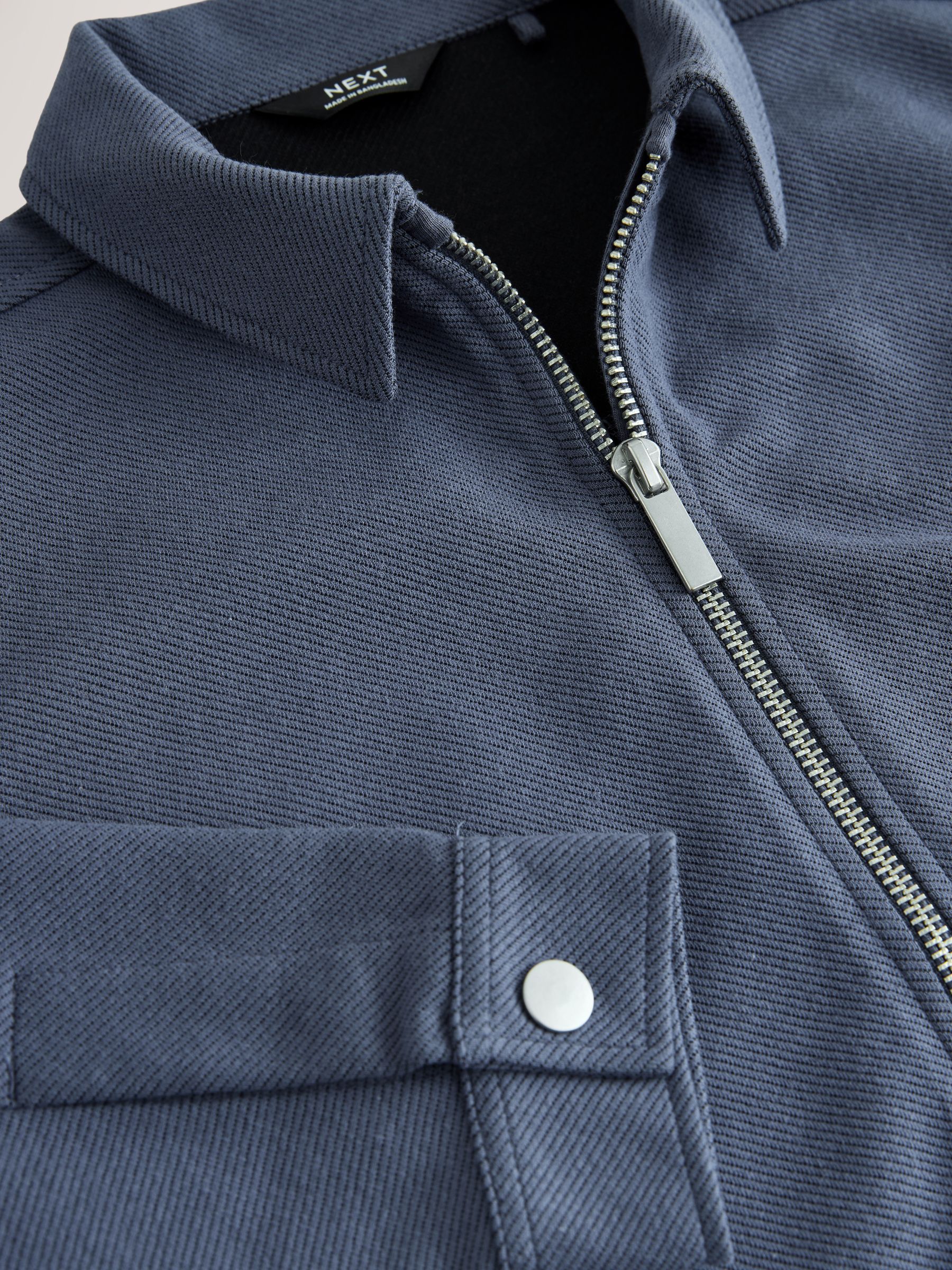 Buy Blue Texture Smart Shacket (3 16yrs) from the Next UK online shop