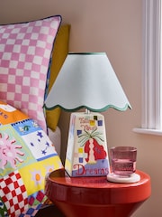 Eleanor Bowmer Blue Dreamer Ceramic Table Lamp - Image 2 of 6