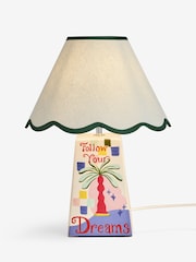 Eleanor Bowmer Blue Dreamer Ceramic Table Lamp - Image 5 of 6