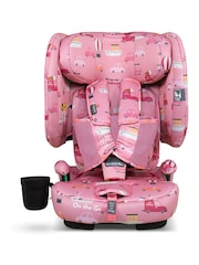 Cosatto Itchy Feet Rosy On the Go i-size Travel Car Seat - Image 2 of 9