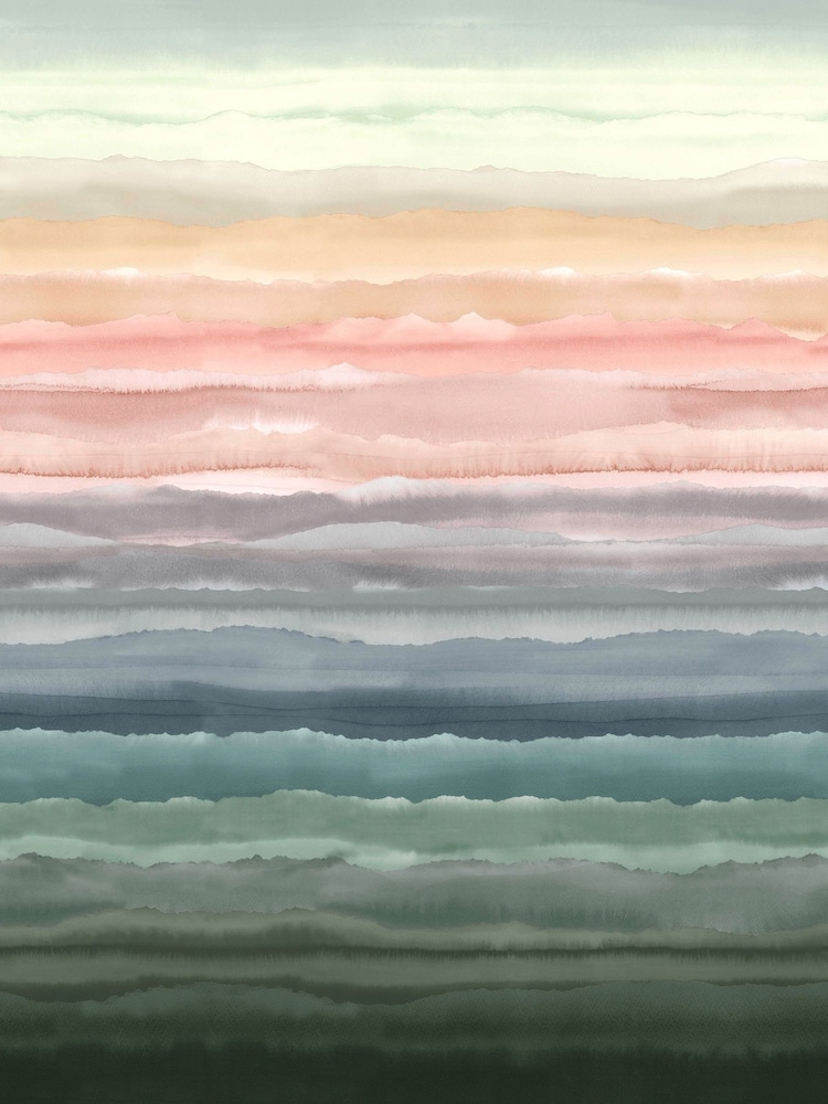Clarissa Hulse Dawn Strata Dawn Fixed Size Mural 2.5m x 4m - Image 2 of 2 Clarissa Hulse Dawn Strata Dawn Fixed Size Mural 2.5m x 4m - Image 2 of 2