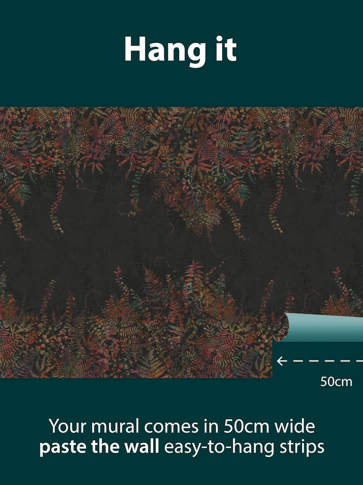 Clarissa Hulse Autumn Cascading Kaleidoscope Mural 2.5m x 4m - Image 2 of 3 Clarissa Hulse Autumn Cascading Kaleidoscope Mural 2.5m x 4m - Image 2 of 3