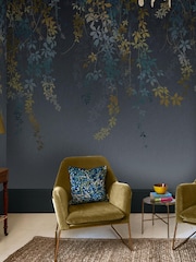 Clarissa Hulse Indigo Virginia Creeper Fixed Size Mural - Image 1 of 2