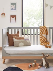 Babymore Grey Mona Cot Bed - Image 3 of 6