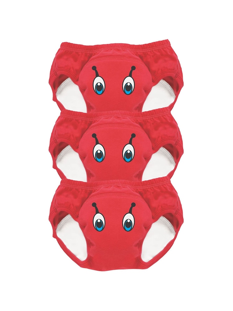 My Carry Potty 3 Pack Red My Little Ladybird Training Pants - Image 1 of 5