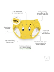 My Carry Potty Yellow My Little Training Pants 3 Pack - Bumblebee - Image 3 of 5