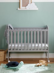 Babymore Grey Space Saver Cot - Image 2 of 5