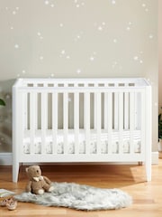 Babymore White Iris Cot Bed - Image 2 of 4