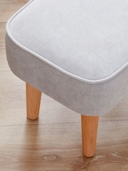 Babymore Grey Freya Nursing Chair with Stool - Image 4 of 6