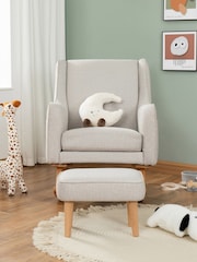 Babymore Cashmere Ida Nursing Chair with Stool - Image 2 of 6
