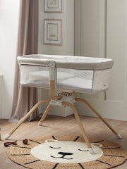 Babymore Grey Air Motion Gliding Crib - Image 1 of 6