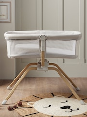 Babymore Grey Air Motion Gliding Crib - Image 2 of 6