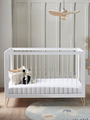 Babymore Acrylic Kimi Cot Bed - Image 2 of 6