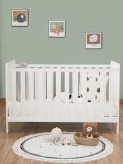 Babymore White Caro Urban Cot Bed - Image 2 of 5