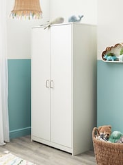 Babymore White Wash Caro Wardrobe - Image 2 of 3