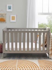 Babymore Grey Wash Caro Cot Bed - Image 2 of 4