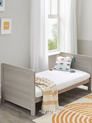 Babymore Grey Wash Caro Cot Bed - Image 3 of 4