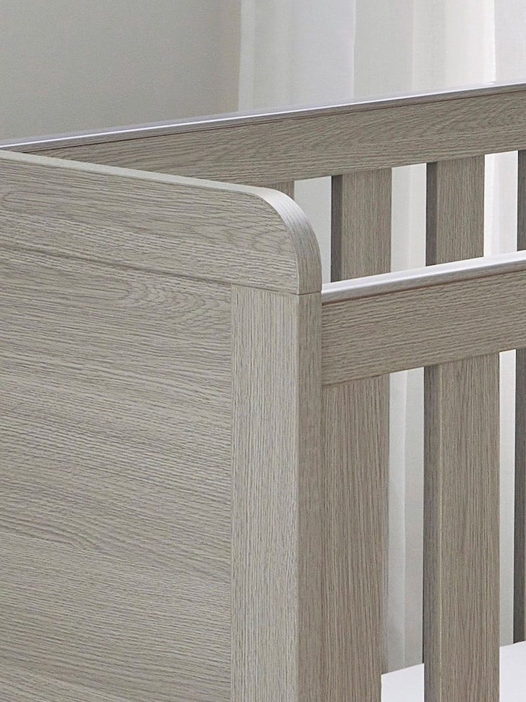 Babymore Grey Wash Caro Cot Bed - Image 4 of 4