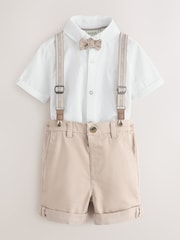Baker by Ted Baker 3 Piece Shirt, Shorts and Braces Set - Image 7 of 15