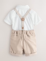 Baker by Ted Baker 3 Piece Shirt, Shorts and Braces Set - Image 8 of 15