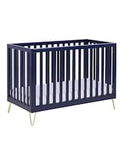 Babymore Midnight Blue Kimi Cot Bed - Image 5 of 5
