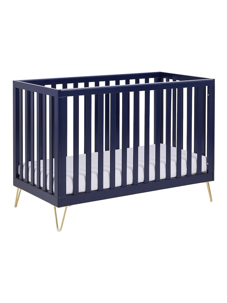 Babymore Midnight Blue Kimi Cot Bed - Image 5 of 5