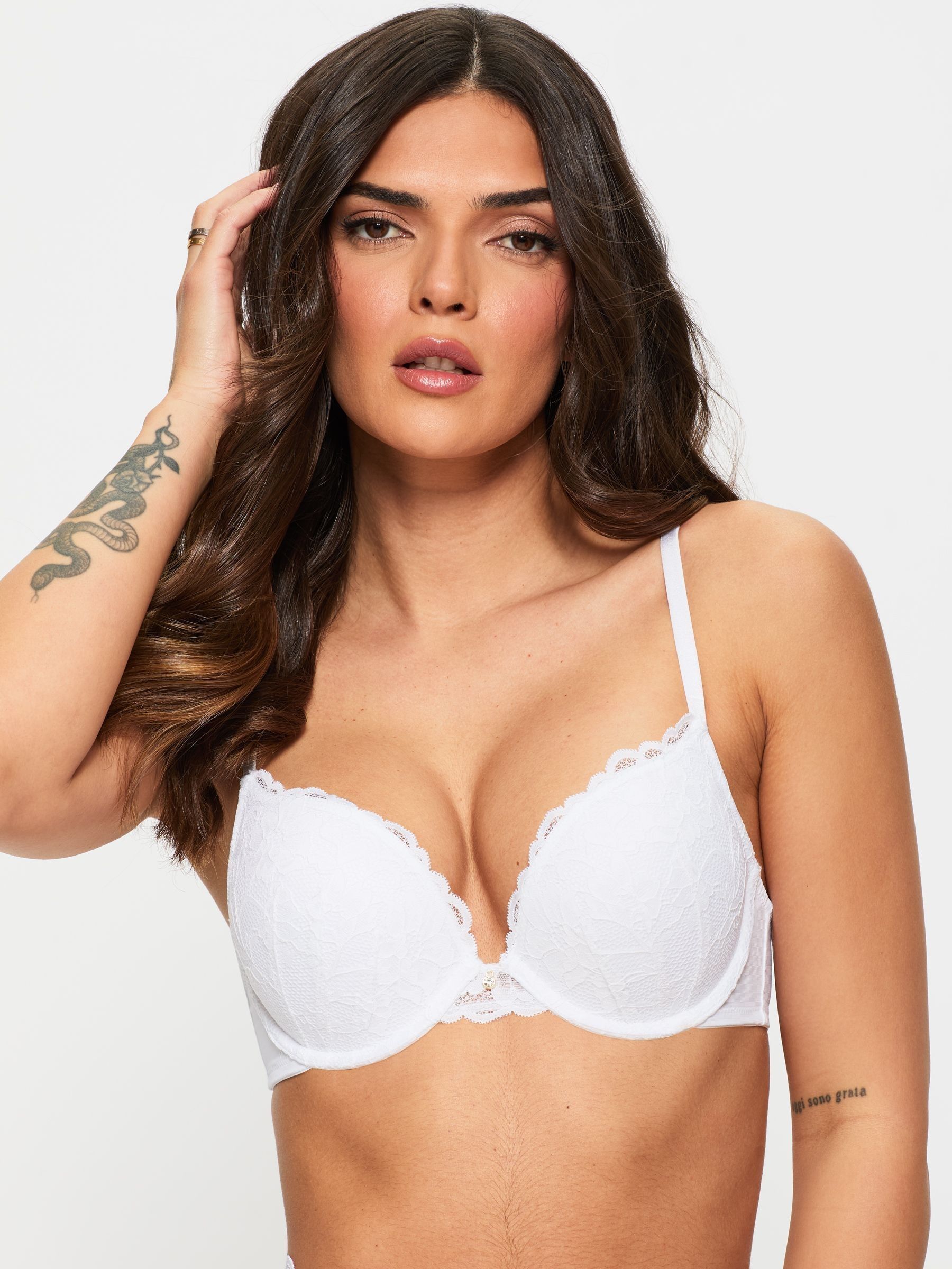 Buy Ann Summers White Sexy Lace Boost Bra from Next USA