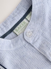 Baker by Ted Baker 3 Piece Grandad Collar Shirt, Shorts and Braces Set - Image 10 of 11