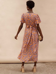 Ro&Zo Floral Puff Sleeve Dress - صورة 4 من 4