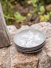 Purer Home X Eden Project Set of 4 Olive Side Plates - Image 1 of 5