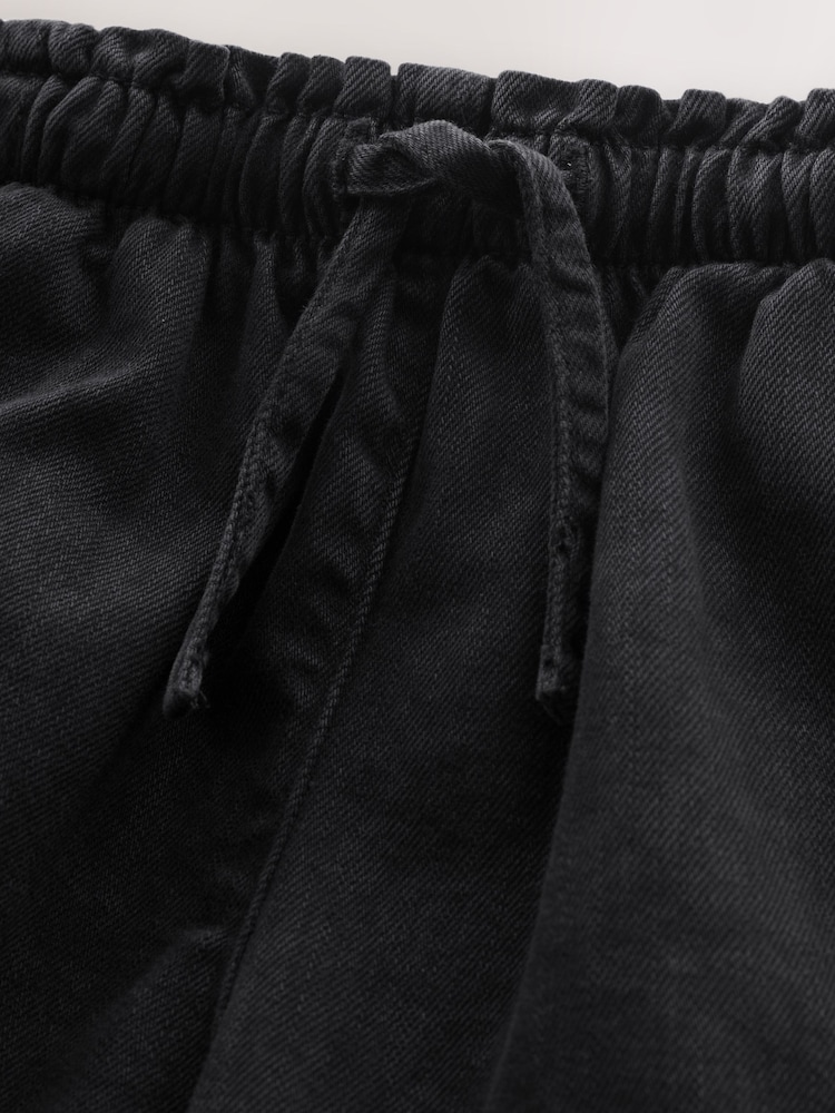 Black Denim Shorts (3-16yrs) - Image 4 of 4