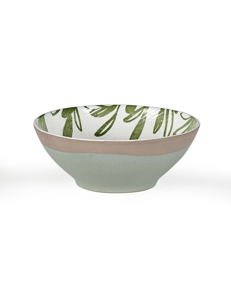 Purer Home X Eden Project Set of 4 Olive Cereal Bowls - Image 4 of 4