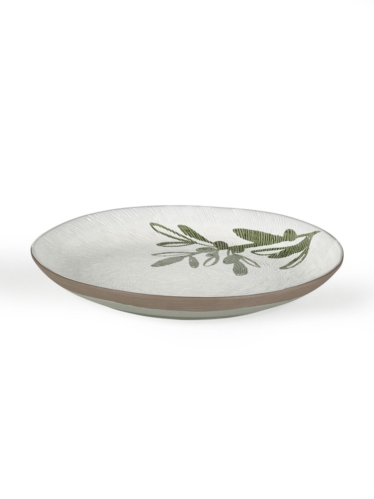 Purer Home X Eden Project Set of 4 White Dinner Plates - Image 4 of 4